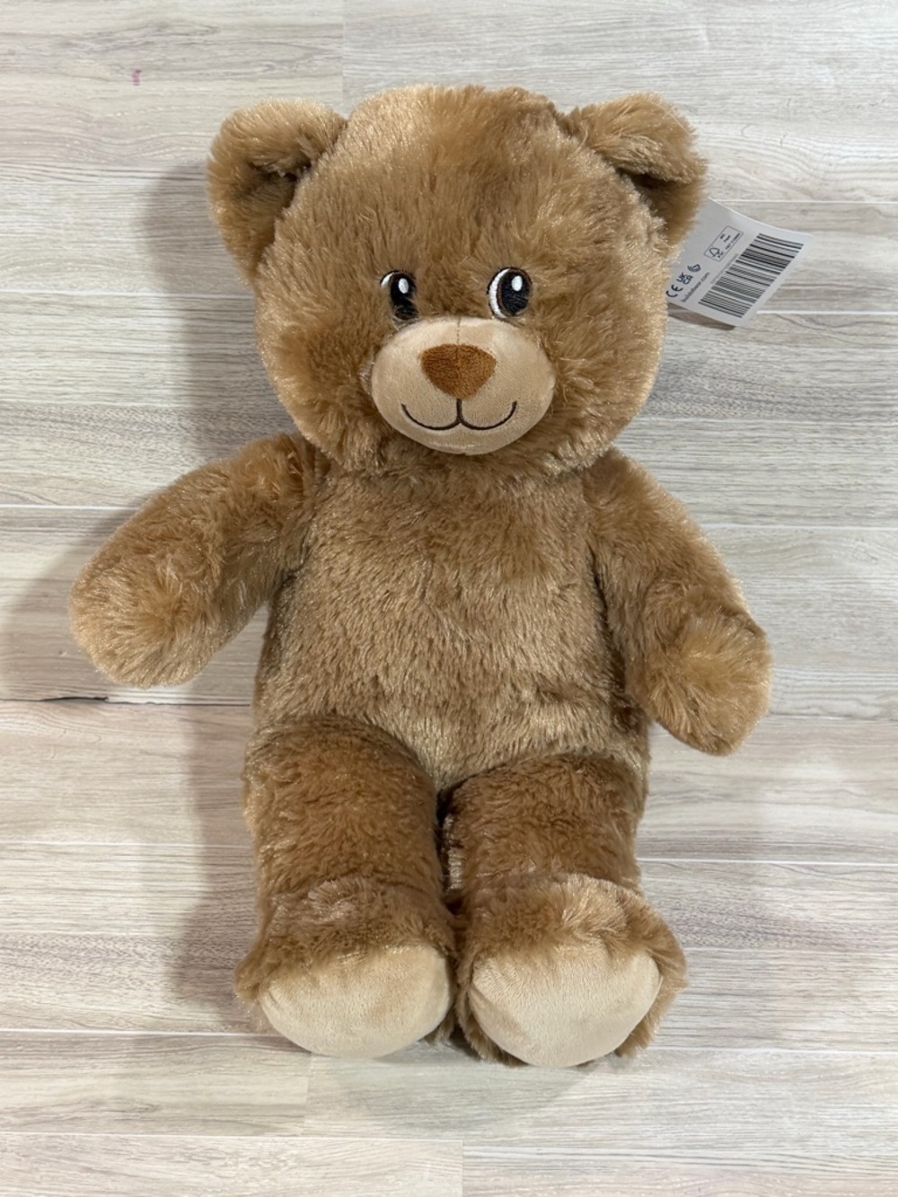 New Build a Bear Plush Brown Teddy Bear Soft Cuddly Kids Toy